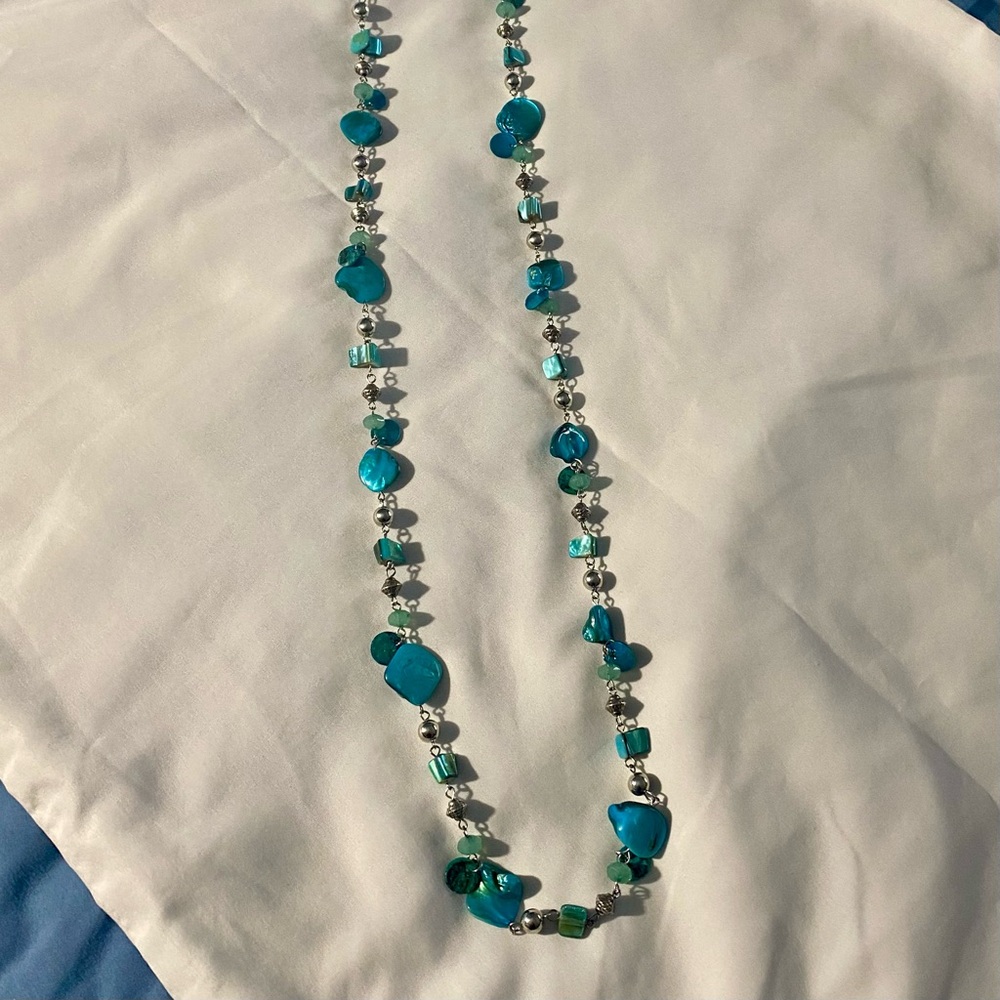 Turquoise Beaded Necklace